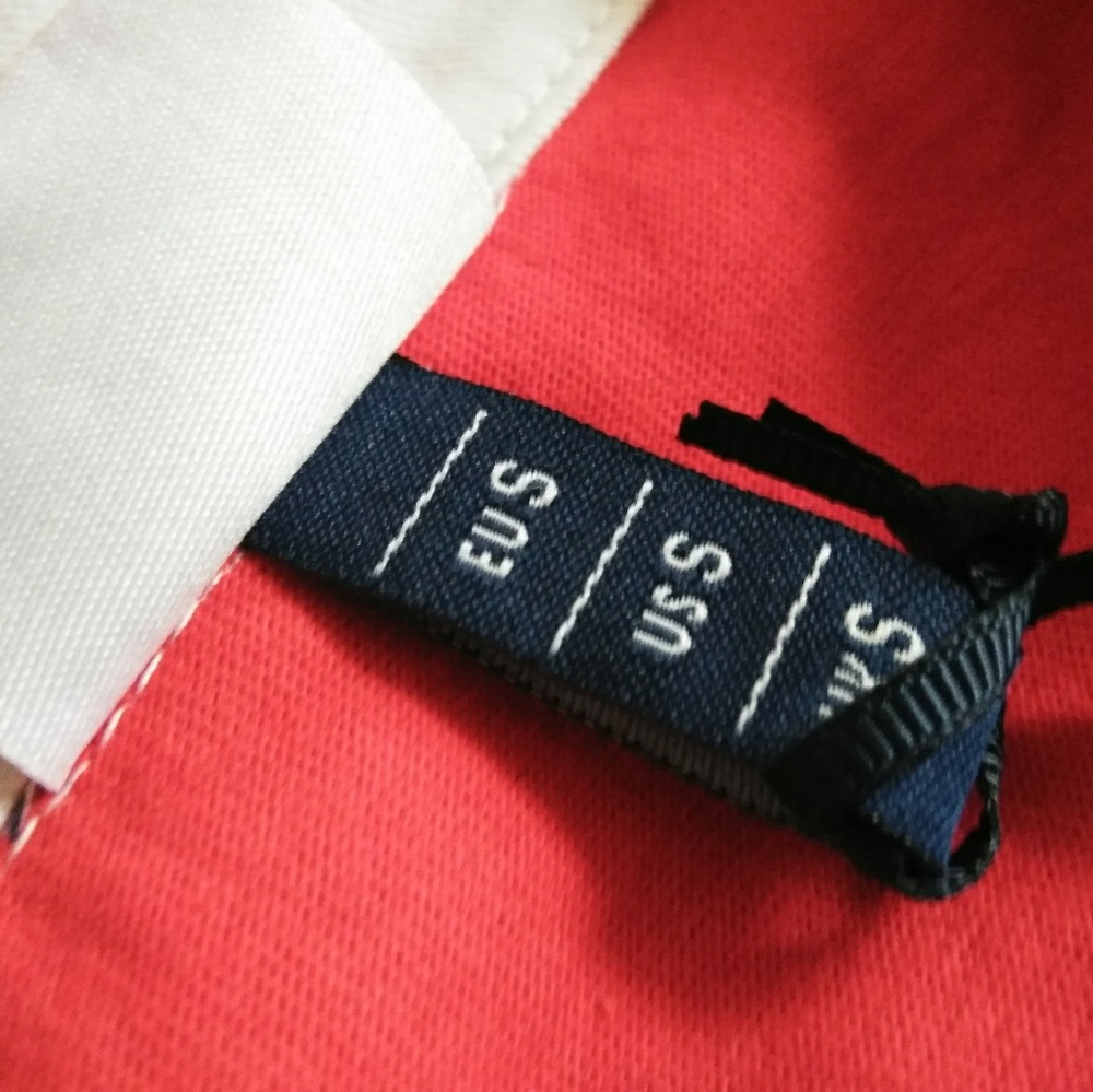 Ellesse Color Block Long Sleeve Red/white/Blue - Picture 5 of 8